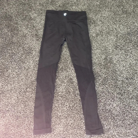 Zyia Gray Grid Performance Hi-Rise 7/8 Length - Picture 5 of 5